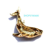 Fashion Jewelry New Whale Breast Pin Cute Brooch for Women