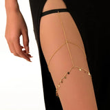 New Women Bohemian Thigh Chain Simple Star Body Chain