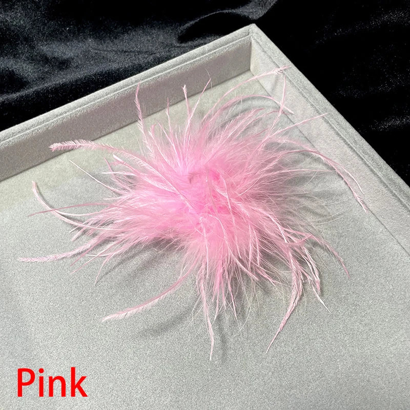 Feather Fashion Brooch Lapel Pins | Stylish Accessories