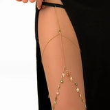 New Women Bohemian Thigh Chain Simple Star Body Chain